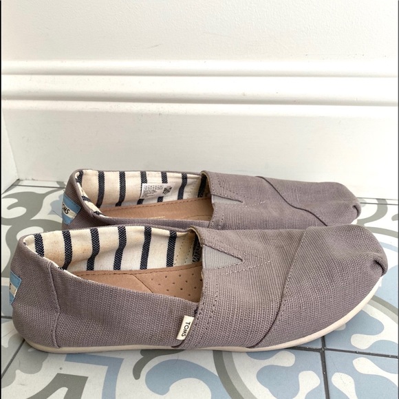 Dove Grey Alpargata Toms - Picture 4 of 6